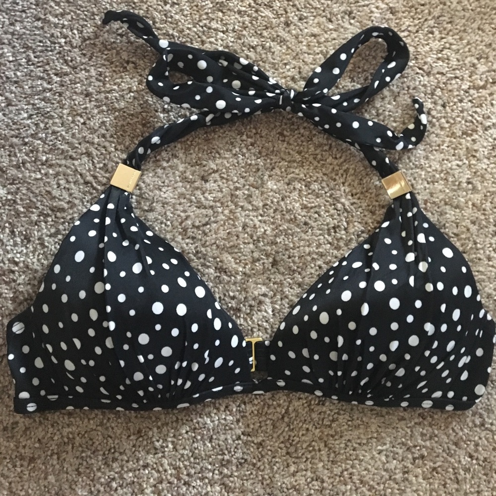 Victoria's Secret polkadot bikini top